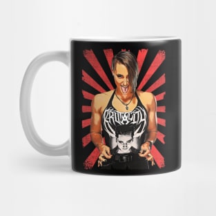 Rhea Ripley Wrestling Vintage Fan Art Mug